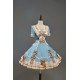 Twin Bears Antique Navy Bear Top Skirt Paneled OP and Sets(2nd Pre-Order/2 Colours/Full Payment Without Shipping)